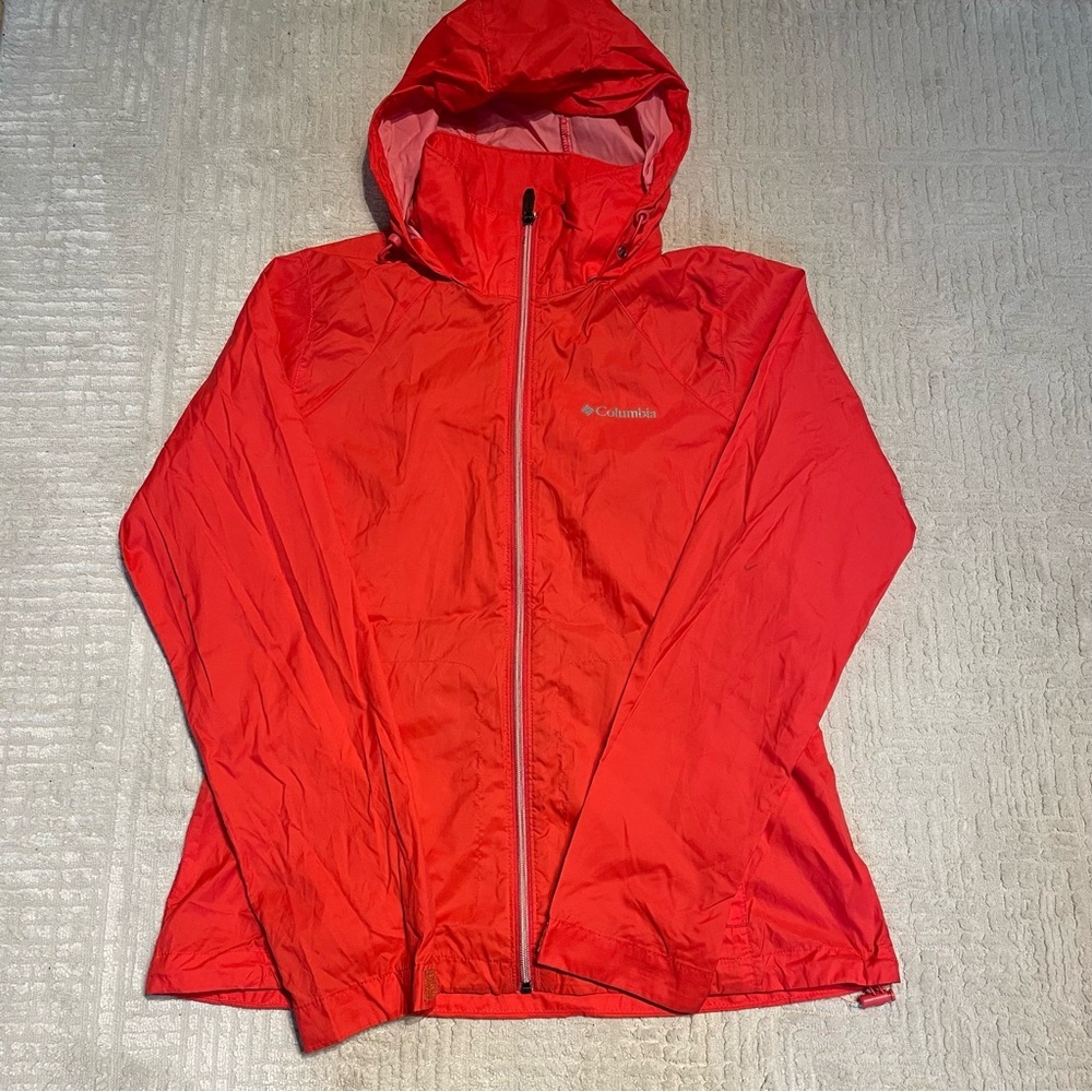 Columbia Switchback Windbreaker jacket Rain jacket Women’s Medium Red